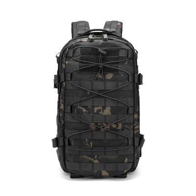 China Waterproof ZH Tactical Laser Cutting Camo Molle Backpack Equipment And Gear Nylon Tactical Backpack for sale