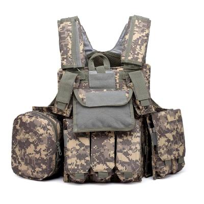 China Secret Service ZH Training Combat Plate Carrier Old Green Molle Tactical Vest CS Tactical Equipment for Outdoor Activities for sale