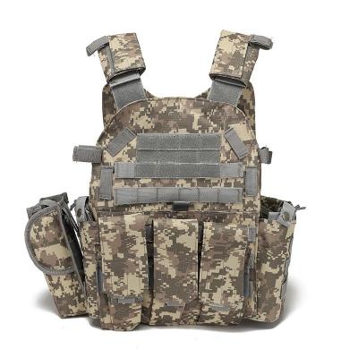 China Secret Service ZH Hot Sale Oxford Equipment Plate Carrier Green Tactical Vest Chaleco Tactico Mochila Tactico for sale