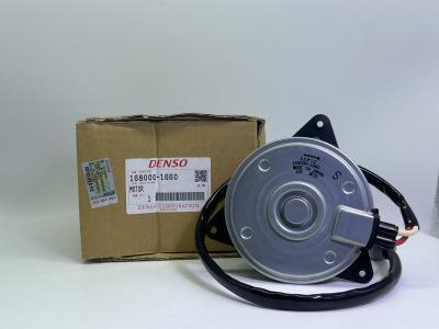 China 16363-20270 Denso Radiator Fan Motor 168000-1660 Cooling Fan Motor Replacement for sale