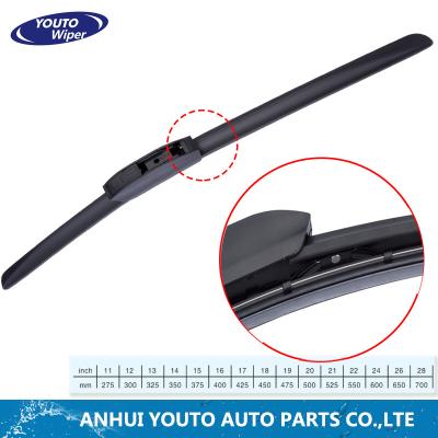 China Universal High Performance Natural Rubber Wiper Blade Flat Wiper 12