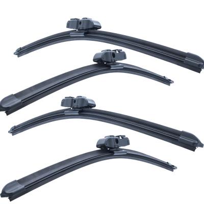 China Metal + Rubber Premium Frameless Wiper Blades For FIAT Clear Vision Renault Windshield for sale