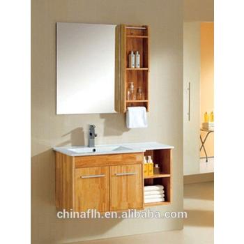 China Resistant To Scratch Country Style Laundry Sink Cabinet Bathroom Hpl Vanity Cabinet for sale