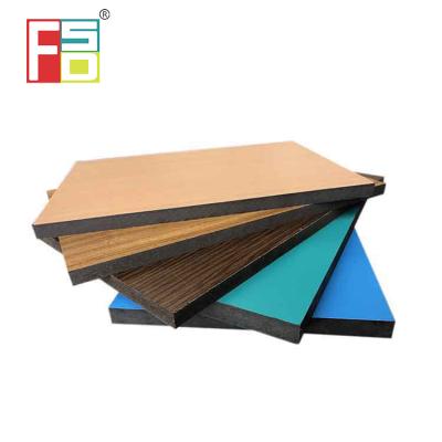 China 2021 black core modern high pressure laminate phenolic resin hpl compact laminate panels for sale