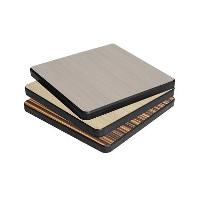 China double finish 2 faces hpl high pressure compact phenolic laminate panel decorative waterproof fireproof heat resistant color hpl compact phenolic laminate board FL-002 for sale