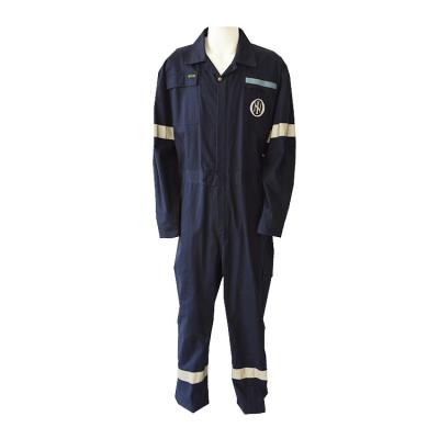 China FR Mechanic Coveralls Anti-Static Uniform Design Cotton Flame Retardant Coveralls Extract Safety Clothing for sale