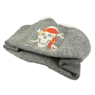 China breathable & 100% Handmade Russian Sauna Waterproof Wool Felt Sauna Hat Wool Felt Sauna Hat Wool Felt Hat for sale