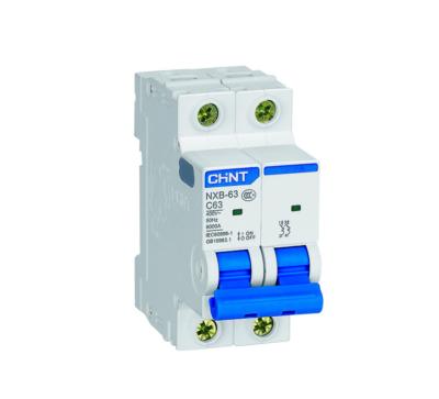 China CHINT Miniature Circuit Breaker CHNT NXB-63 Molded Case Circuit Breaker KA for sale