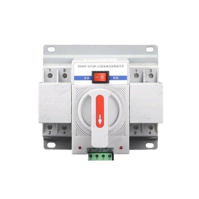 China HOT SALE Chint Power Supply Automatic Switch NZ1BR-63/2P/4P 10A Household 220V Switch ATS Circuit Breaker Double NZ1BR-63 for sale