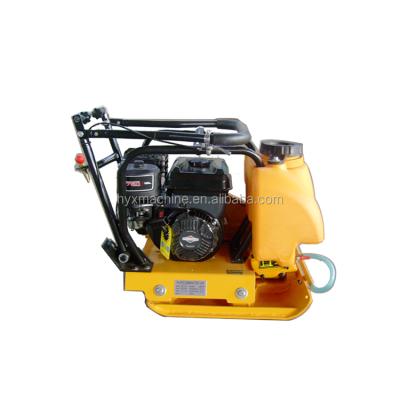 China Construction Works Vibrator Plate Compactor Compaction Machine With Gasoline Motor/Handle Plate Compactor Weight 80Kg for sale