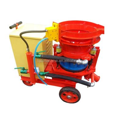 China Water-mix gunite concrete spraying concrete repair machine and fire-resistant dry-mix shotcrete pump for sale