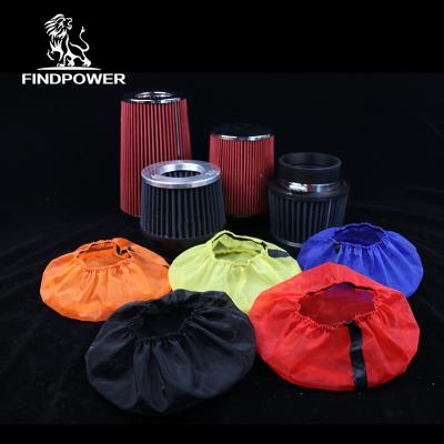 China Universal Air Filter Coat Black Breather Waterproof Air Filter Cleaner Rain Sock Cover Device Universal for sale