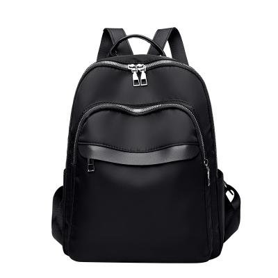 China Multifunctional Anti-theft College Style Ladies Schoolbag Girls Fashion Leisure Backpack Oxford Ladies Backpack for sale