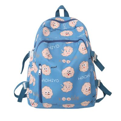 China Design girls school girls backpack waterproof single backpack large capacity high school casual travel sports backpack for young lady women for sale