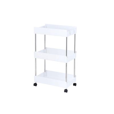 China Modern Multifunctional Kitchen Storage Rack For Household Plastic Storage Cabinets for sale