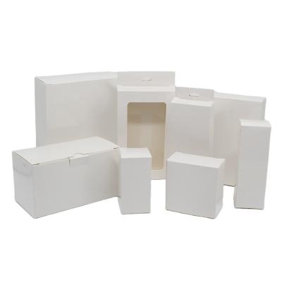 China shoes & custom small clothing box white card / silver card box for sale