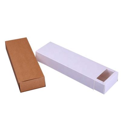 China shoes & Clothing Wholesale Kraft Paper Box Drawer Tea Box for sale