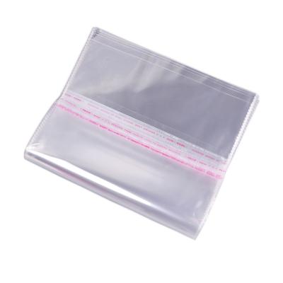 China Customized Wholesale Disposable Self Seal BOPP PP Opp Cello Adhesive Poly Plastic Packaging Bags For Cellophane Candy Garment for sale