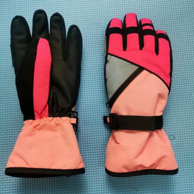 China Contact Sgreen aliexpress hotsale winter women winter outdoor ski gloves with snow scuffing tool for sale