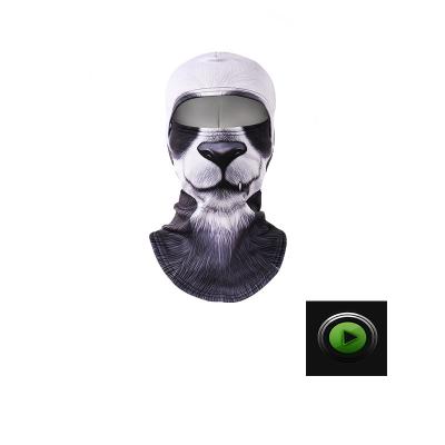 China Animal Dog Amazon Balaclava Face Mask Windproof Hotsale 3D Full Face Mask For Skiing for sale