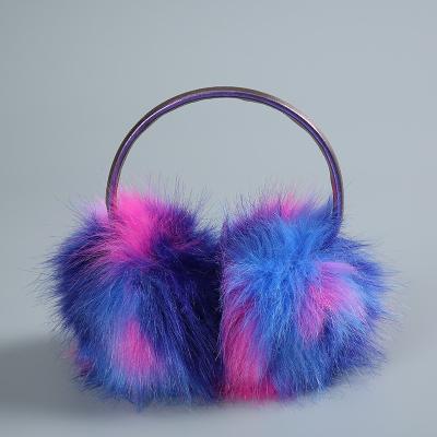 China Winter Comfortable Warmer Earmuffs Women's Coloful Ear Muffs For Cold Weather Fur Earmuffs for sale