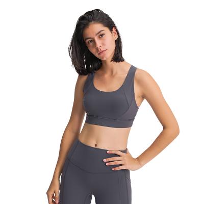 China Breathable Gym Custom Design Bra Wholesale Fitness Plus Size Sports Bra For Women for sale