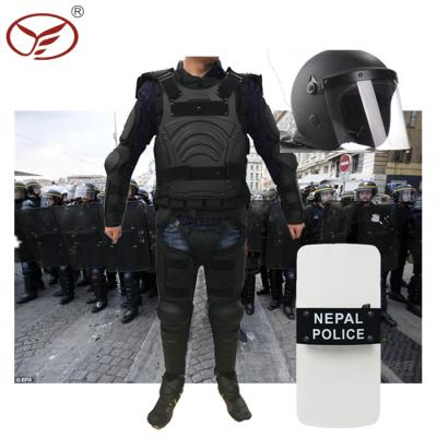 China Nylon Or Polyester Police Riot Control Suit YF104 Anti Riot Suit for sale