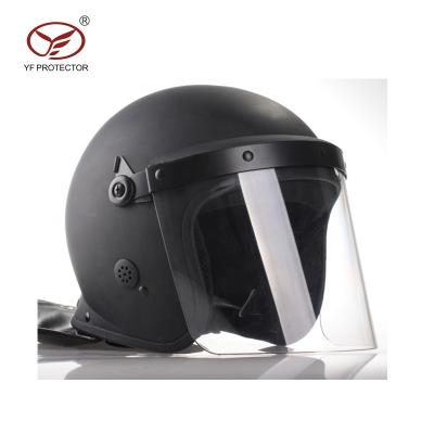 China Anti Riot Police Helmet With Face Visor Riot Helmet Anti Riot Control Helmet Military Police With Face Visor Military Riot Control Helmet for sale