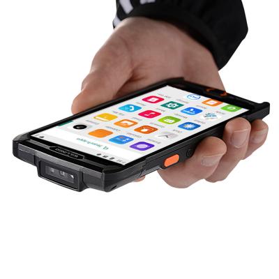 China Industrial PDA 5.0 Inch Logistic Scanner Barcode Rugged Inventory Management Barcode Scanner Smartphone for sale