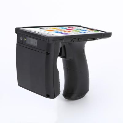 China Handheld Computer Data Collection Terminal Long Range Android UHF Rfid Wifi Rfid Reader for sale