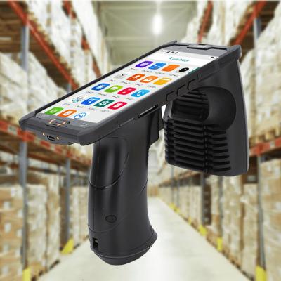 China Long Range Rugged Industrial Passive Distance Handheld Android Rfid UHF Reader Pda Handheld Computer for sale