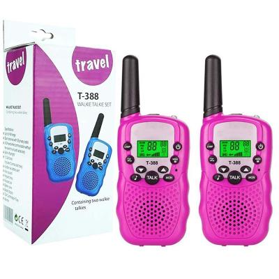 China Toy Fun Kids Walkie Talkies Girl and Boy Gifts Toys 22 Channels Children's Walkie Talkie Set for sale