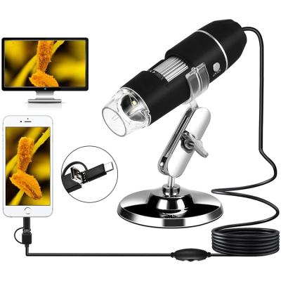 China Digital 1000X Microscope USB Microscope 50X To Magnification Mini Handheld Portable Microscope DH-MR1600X for sale