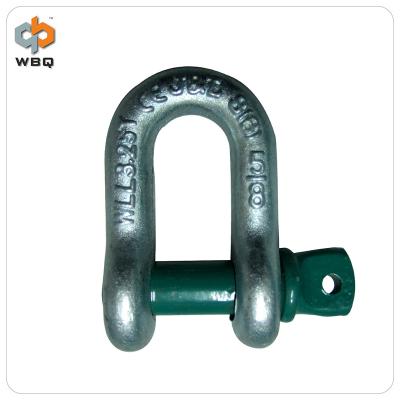 China Lifting Fittings Galvanized Bow/dee Shackle for sale