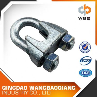 China Lifting Fittings China Supplier Din 741 Malleable Galv Wire Rope Clips for sale