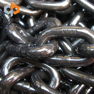 China Marine chain galvanized steel lifting chain g80 for bucket lift for sale