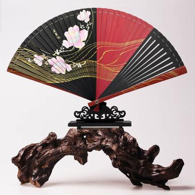 China Latest Design Top Quality Natural Handmade Custom Whole Bamboo Fan for sale