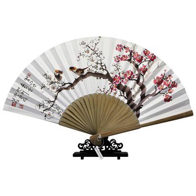 China Latest Design Top Quality Natural Handmade Festival Custom Made Bamboo Hand Fan for sale