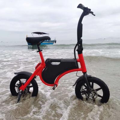 China Alloy Ebike 500W Electric Dirt Aluminum E Folding Bike 48v 14inch Mountain Bike Fast Fat Tire Beach Bike Snow Lithium Battery Fat Cycle Kit for sale