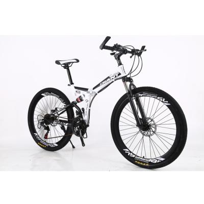 China Steel 24 26 27.5 29 Inch Carbon Fiber Boy Folding Bicycle Women Bike 24 26 27.5 29 Inch Folded Full Suspension Folding Bike for sale