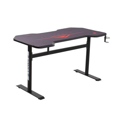 China Wholesale Cheap Adjustable Professional L Shaped Professional L Shaped NATE NATE ODM Computer Gaming Desk (Other) Black Gaming Desk for sale