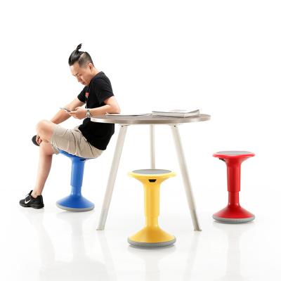 China NAT Amazon Hot Sale Functional Modern ABS Top Frame Convex Low Ergonomics Non Slip Height Adjustable Shimmy Stool for sale