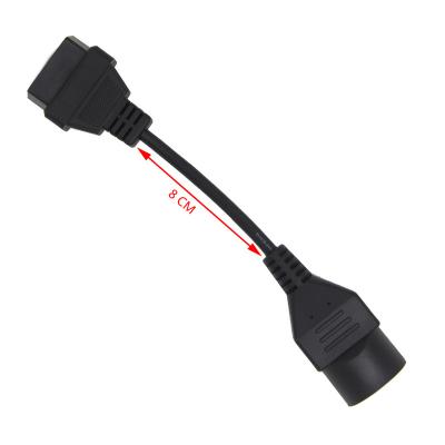 China Mazda for Mazda 17Pin to 16Pin OBD2 OBD II Cable Connector Cable for Mazda 17 Pin Connect Adapter Cord Diagnostic Tools Adapter for sale