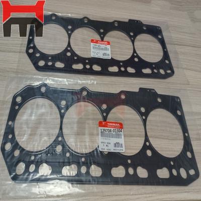 China 4D88 Engine Parts Diesel Engine Parts For 4TNE88 4D88 Cylinder Head Gasket 129704-01304 129704-01387 for sale