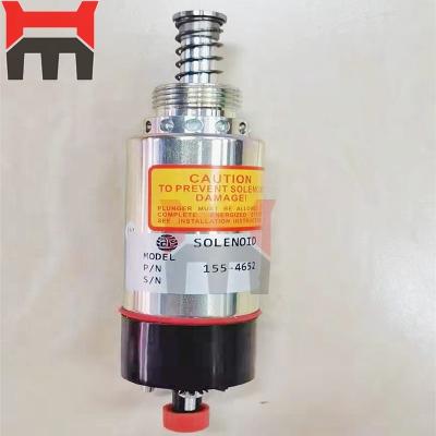 China Engineering Machinery 24V 155-4652 8C-3663 Engine Stop Solenoid 125-5772 For 3114 3116 3126 Shutdown Solenoid for sale