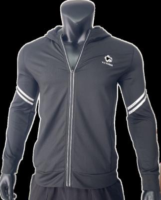 China Breathable Outdoor Sporty Fleece Jacket Men Custom Tracksuit for sale