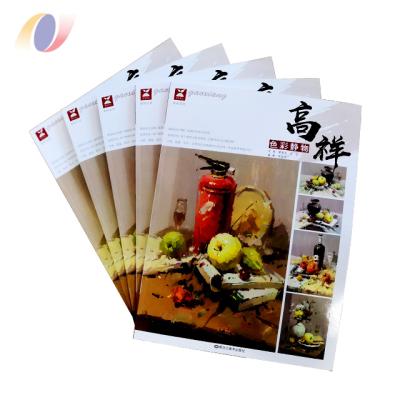 China Promotion Custom Printing PUR Binding High School Vocational Sketch Textbook Teaching Printing for sale