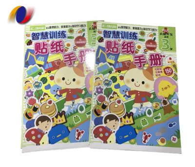 China Reading& Education & promotional gift kids activity sticker custom printing books for sale