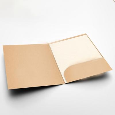 China Popular Durable Wholesale Custom Paper Folders Color Presentation Folder Popular Paper Printing for sale