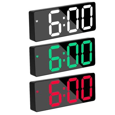 China Smart Desk Table Alarm Clocks Digital Bedside Calendars Digital Bedside Watch Nap Clock LED Wake Up Digital Alarm Clock for sale